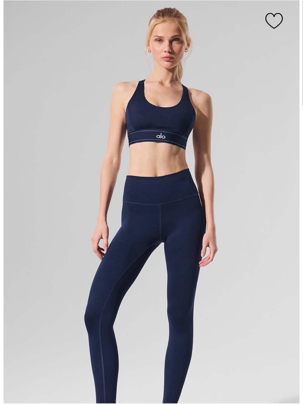 ALO Yoga Women's Airlift Set - Navy